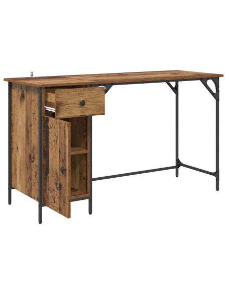 Scrivania per computer Legno vecchio 131 x 48 x 75 cm