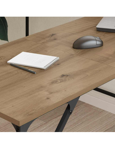 Scrivania Rovere artigianale 149 x 149 x 75 cm