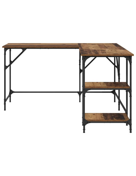 Scrivania Legno vecchio 139 x 139 x 75 cm Legno multistrato