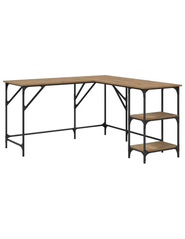 Scrivania Rovere artigianale 139 x 139 x 75 cm