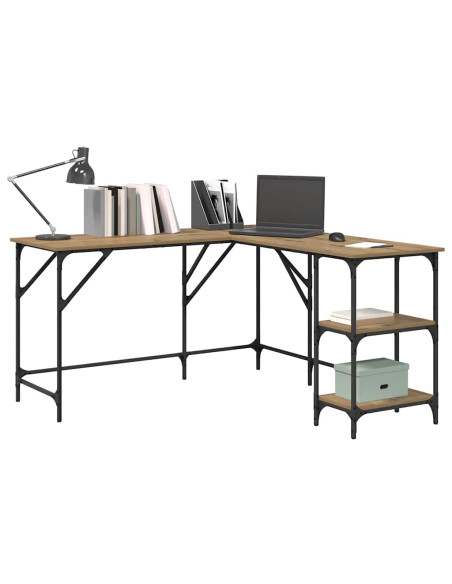 Scrivania Rovere artigianale 139 x 139 x 75 cm