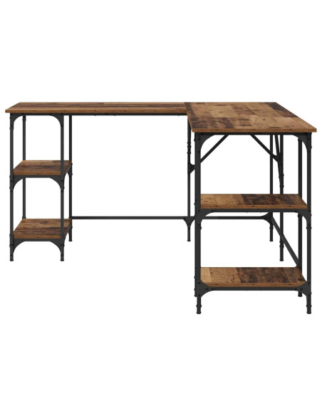 Scrivania Legno vecchio 139 x 139 x 75 cm Legno multistrato