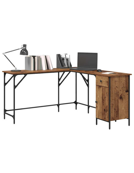 Scrivania Legno vecchio 141 x 141 x 75 cm Legno multistrato