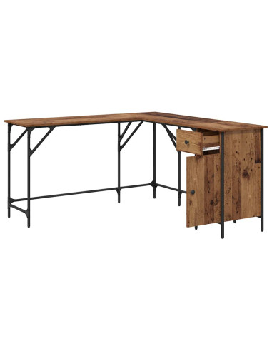 Scrivania Legno vecchio 141 x 141 x 75 cm Legno multistrato