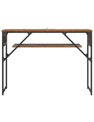 TavoloConsolle Legno vecchio 105x30x75cm Legno multistrato