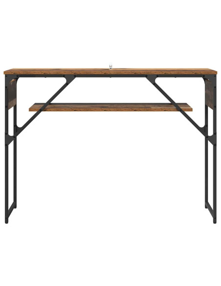 TavoloConsolle Legno vecchio 105x30x75cm Legno multistrato