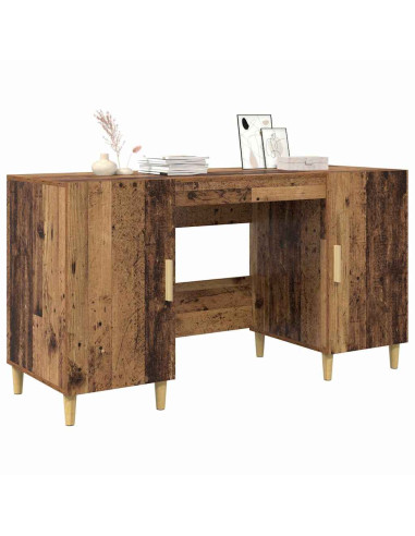 Scrivania Legno vecchio 140 x 50 x 75 cm Legno multistrato