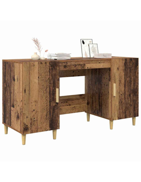Scrivania Legno vecchio 140 x 50 x 75 cm Legno multistrato