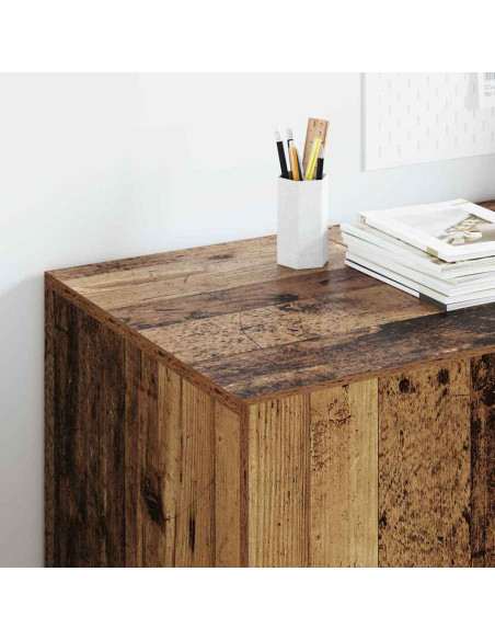 Scrivania Legno vecchio 140 x 50 x 75 cm Legno multistrato