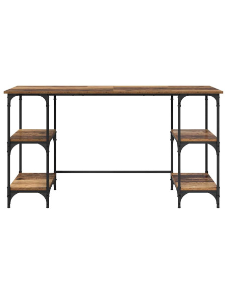 Scrivania Legno vecchio 140 x 50 x 75 cm Legno multistrato