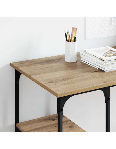 Scrivania Rovere artigianale 140 x 50 x 75 cm Legno multistrato