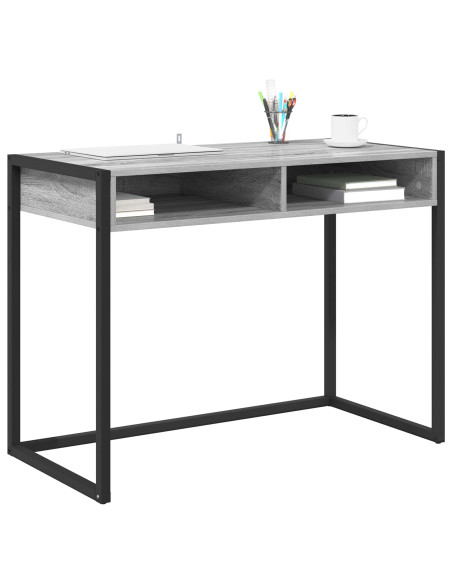 Scrivania Grigio Sonoma 100 x 50 x 75 cm Legno multistrato