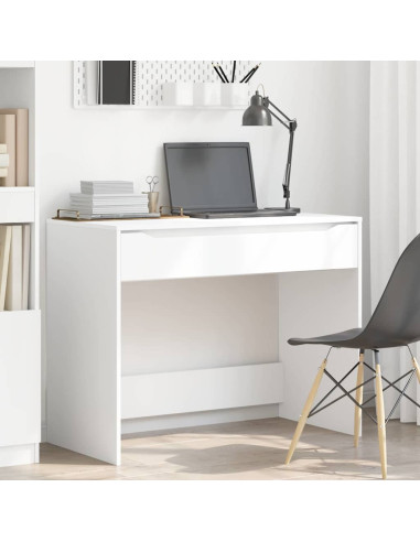 Scrivania Bianco 100 x 50 x 78 cm Legno multistrato