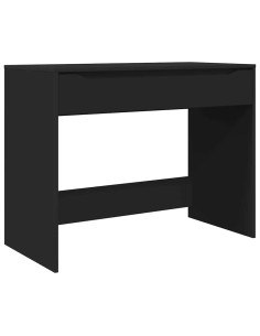 Scrivania con cassetto Nero 100 x 50 x 78 cm Legno multistrato 2