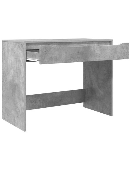 Scrivania Grigio cemento 100 x 50 x 78 cm Legno multistrato