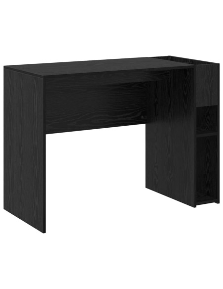 Scrivania Rovere Nero 109 x 50 x 78 cm Legno multistrato