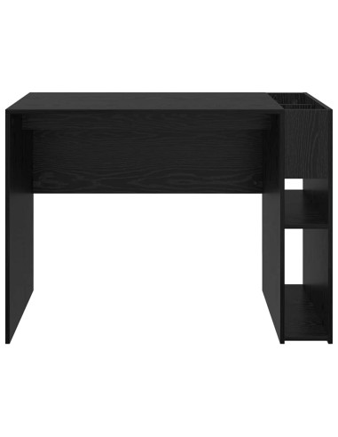 Scrivania Rovere Nero 109 x 50 x 78 cm Legno multistrato