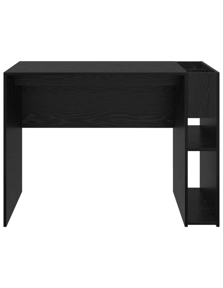 Scrivania Rovere Nero 109 x 50 x 78 cm Legno multistrato