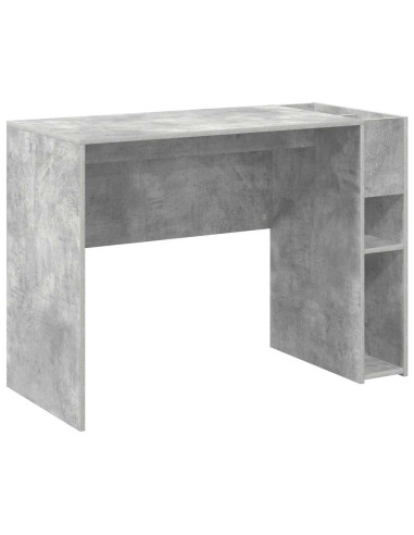 Scrivania Grigio cemento 109 x 50 x 78 cm Legno multistrato