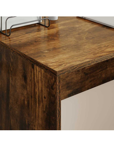 Scrivania Rovere fumé 109 x 50 x 78 cm Legno multistrato