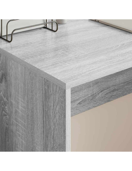 Scrivania Grigio Sonoma 109 x 50 x 78 cm Legno multistrato