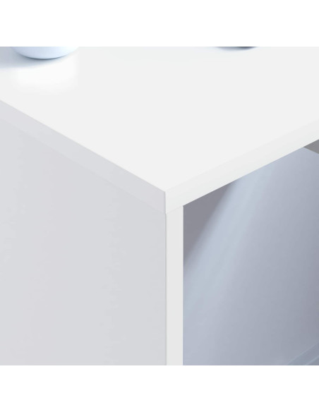 Scrivania a parete Bianco 60 x 45 x 30 cm Legno multistrato