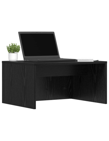 Scrivania a parete Rovere Nero 60 x 45 x 30 cm