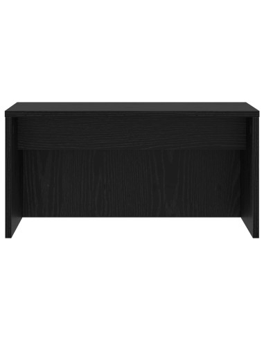 Scrivania a parete Rovere Nero 60 x 45 x 30 cm
