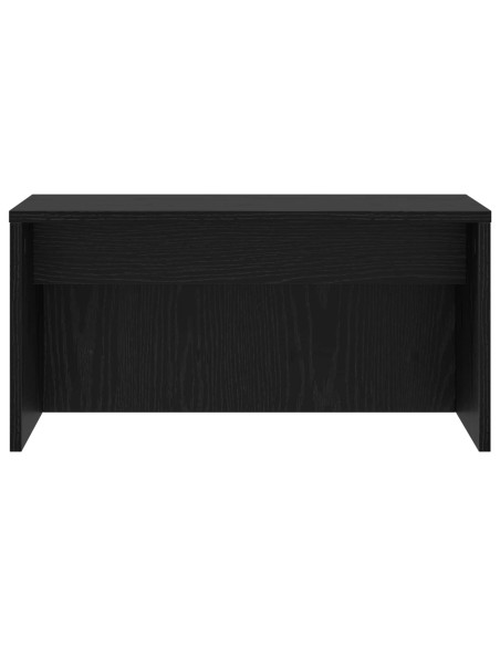 Scrivania a parete Rovere Nero 60 x 45 x 30 cm