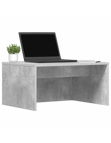 Scrivania a parete Grigio cemento 60 x 45 x 30 cm