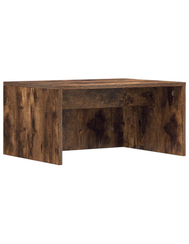 Scrivania a parete Rovere fumé 60 x 45 x 30 cm