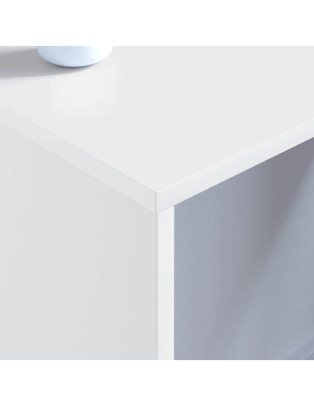 Scrivania a parete Bianco 80 x 45 x 30 cm Legno multistrato