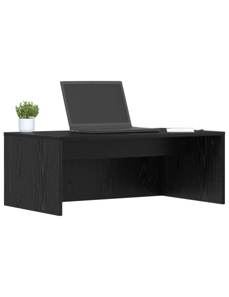 Scrivania a parete Rovere Nero 80 x 45 x 30 cm