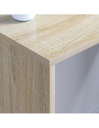 Scrivania a parete Rovere Sonoma 80 x 45 x 30 cm