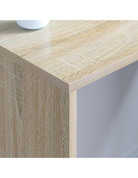 Scrivania a parete Rovere Sonoma 80 x 45 x 30 cm