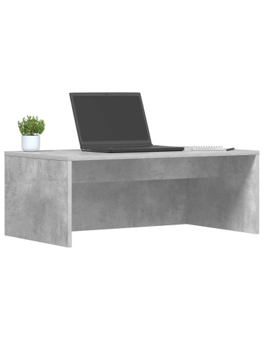 Scrivania a parete Grigio cemento 80 x 45 x 30 cm