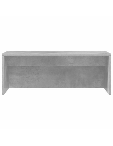 Scrivania a parete Grigio cemento 80 x 45 x 30 cm