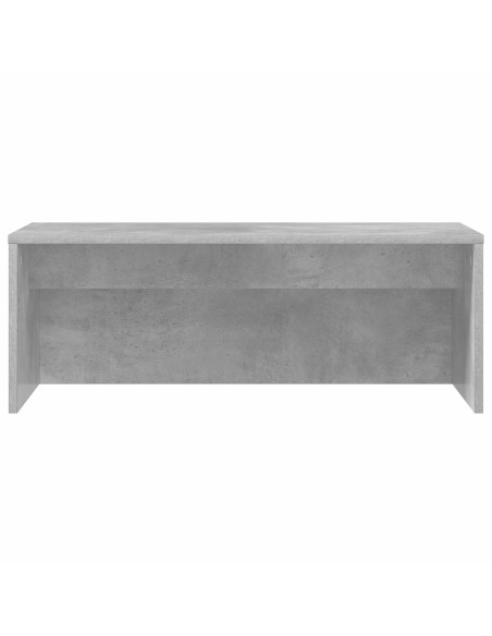 Scrivania a parete Grigio cemento 80 x 45 x 30 cm