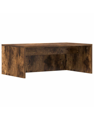 Scrivania a parete Rovere fumé 80 x 45 x 30 cm