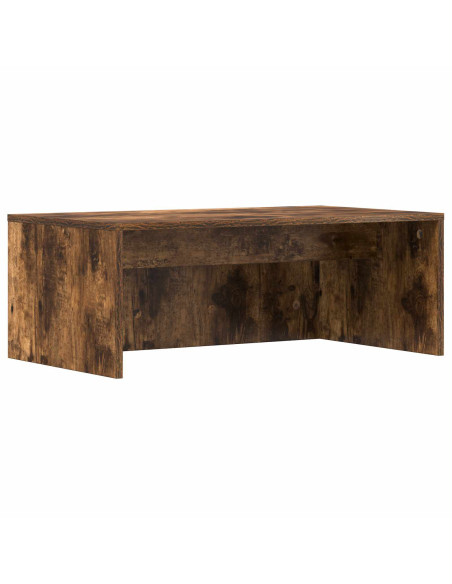 Scrivania a parete Rovere fumé 80 x 45 x 30 cm