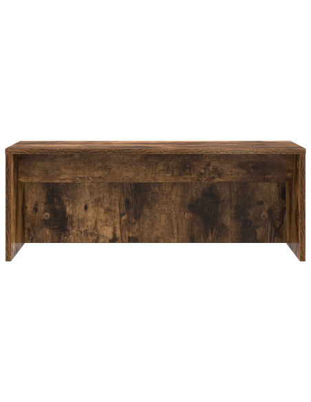 Scrivania a parete Rovere fumé 80 x 45 x 30 cm
