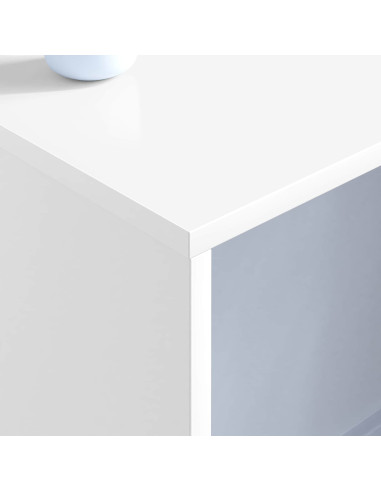 Scrivania a parete Bianco 100 x 45 x 30 cm Legno multistrato