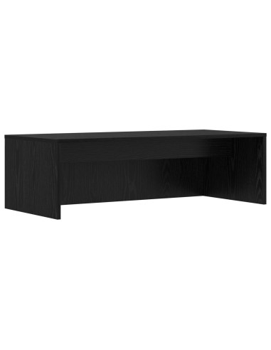 Scrivania a parete Rovere Nero 100 x 45 x 30 cm
