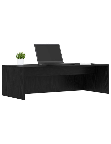 Scrivania a parete Rovere Nero 100 x 45 x 30 cm