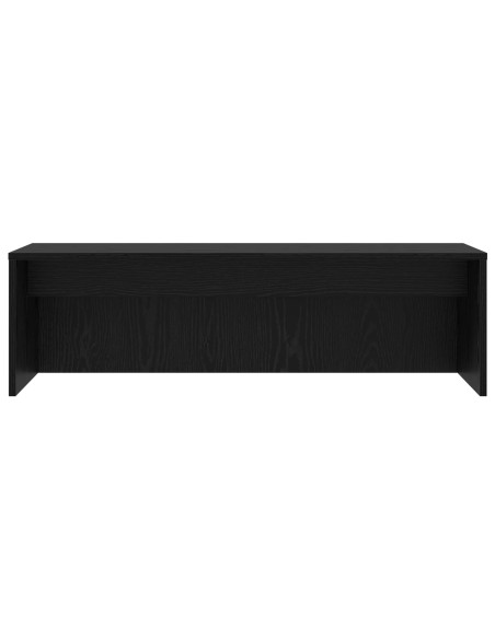 Scrivania a parete Rovere Nero 100 x 45 x 30 cm