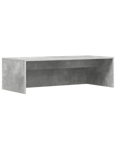 Scrivania a parete Grigio cemento 100 x 45 x 30 cm 2
