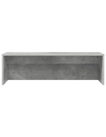 Scrivania a parete Grigio cemento 100 x 45 x 30 cm
