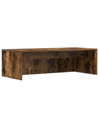 Scrivania a parete Rovere fumé 100 x 45 x 30 cm