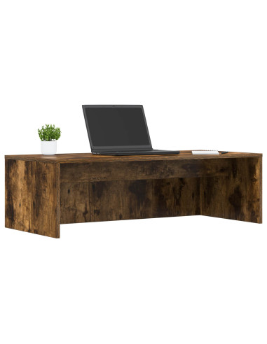 Scrivania a parete Rovere fumé 100 x 45 x 30 cm