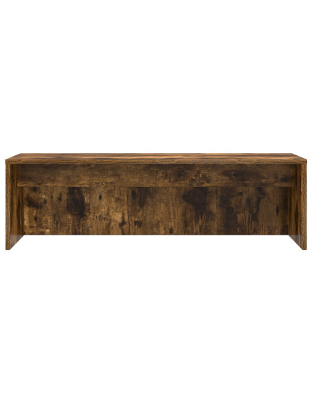 Scrivania a parete Rovere fumé 100 x 45 x 30 cm